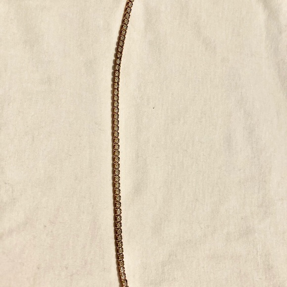 Micheal Kors 10k Rose Gold tennis bracelet - Picture 4 of 10